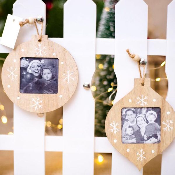 инновационное украшения рождества diy деревянная фоторамка кулон украшения украшения для дома
инновационное украшения рождества diy деревянная фоторамка кулон украшения украшения для дома