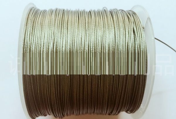 0.3mm-0.8mm 35-100m,silver nylon coated built-in 304 stainless steel wire rope, sea fishing line chain hook line hanging crystal
0.3mm-0.8mm 35-100m,silver nylon coated built-in 304 stainless steel wire rope, sea fishing line chain hook line hanging crystal