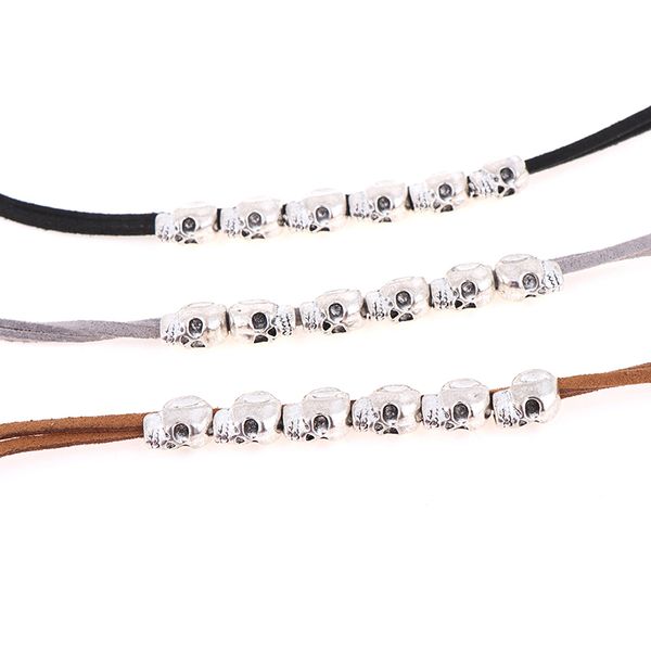1pc punk metal silver skull hairband vintage flower pattern hair accessories black elastic rope hair jewelry for women, Golden;white
1pc punk metal silver skull hairband vintage flower pattern hair accessories black elastic rope hair jewelry for women, Golden;white