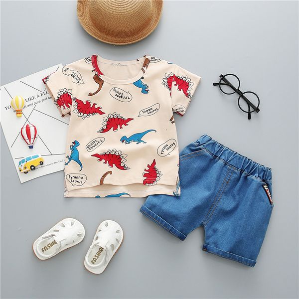 bibicola baby boys summer clothing set kids cartoon o-neck t-shirt+denim shorts 2 pcs toddler boys party clothes suit, White
bibicola baby boys summer clothing set kids cartoon o-neck t-shirt+denim shorts 2 pcs toddler boys party clothes suit, White