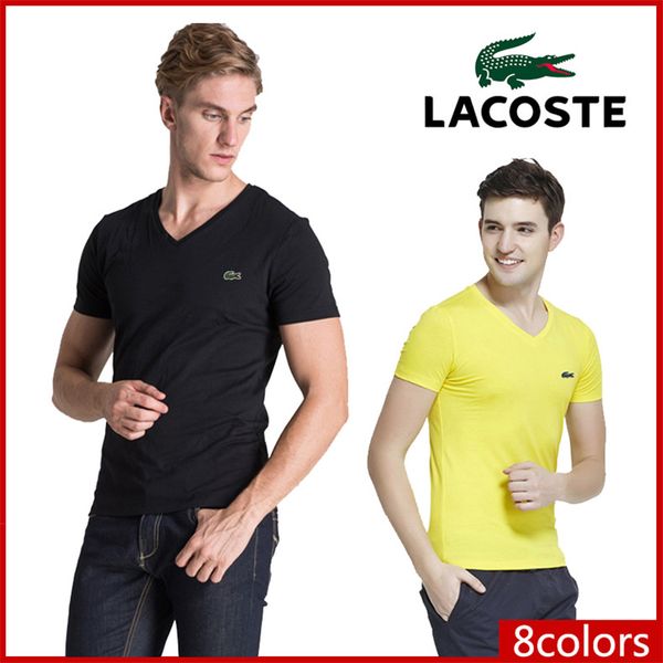 printed t-shirts hip hop short sleeve cotton clothes v-neck fashion hflstx079 la̴coste, White;black
printed t-shirts hip hop short sleeve cotton clothes v-neck fashion hflstx079 la̴coste, White;black