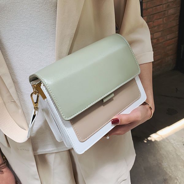 new designer contrast color leather crossbody bags for women 2019 travel handbag fashion simple shoulder messenger bag ladies
new designer contrast color leather crossbody bags for women 2019 travel handbag fashion simple shoulder messenger bag ladies
