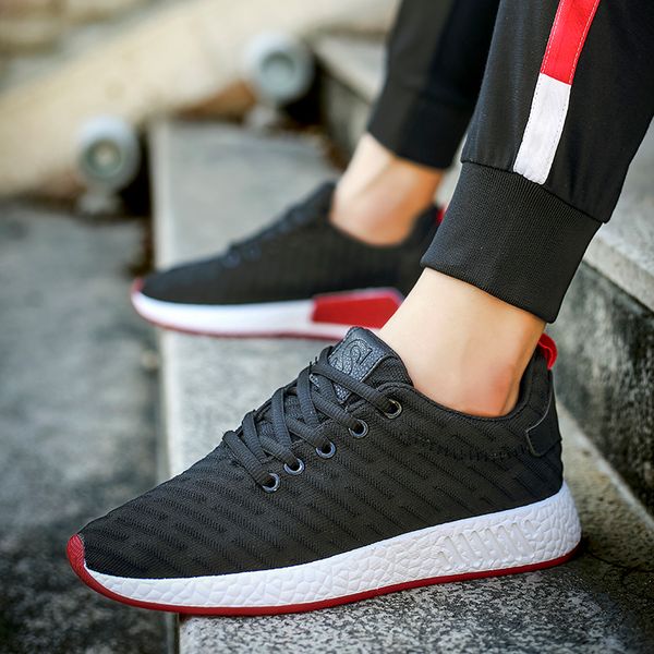 2020 men sneakers breathable mesh no-slip men vulcanize shoes male lace up wear-resistant casual shoes sport feminino masculino, Black
2020 men sneakers breathable mesh no-slip men vulcanize shoes male lace up wear-resistant casual shoes sport feminino masculino, Black