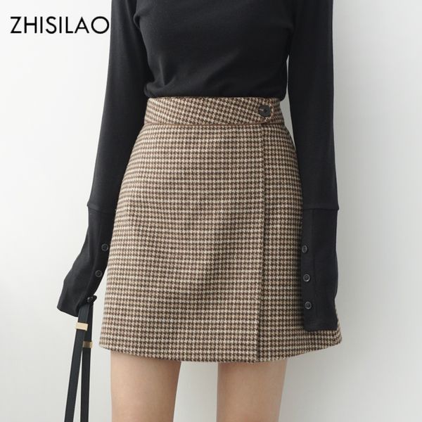 zhisilao 2018 woman skirts woman pencil skirt lolita bodycon winte high waist vintage petticoat lattice plaid skirt woolen, Black
zhisilao 2018 woman skirts woman pencil skirt lolita bodycon winte high waist vintage petticoat lattice plaid skirt woolen, Black