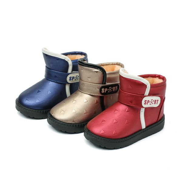 2018 winter warm snow boots shoes girls waterproof pu rubber short ankle boots champagne children padded shoes kids 5.5-13.5, Black;grey
2018 winter warm snow boots shoes girls waterproof pu rubber short ankle boots champagne children padded shoes kids 5.5-13.5, Black;grey