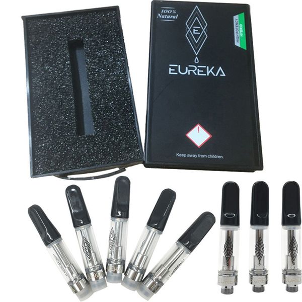 New Eureka Ceramic Vape Cartridge Packaging High Potenty 510 Thread Vape Pen Oil Atomizer 0.8ML 1ML Vaporizer Pen E Cigarettes Vape Cart
New Eureka Ceramic Vape Cartridge Packaging High Potenty 510 Thread Vape Pen Oil Atomizer 0.8ML 1ML Vaporizer Pen E Cigarettes Vape Cart