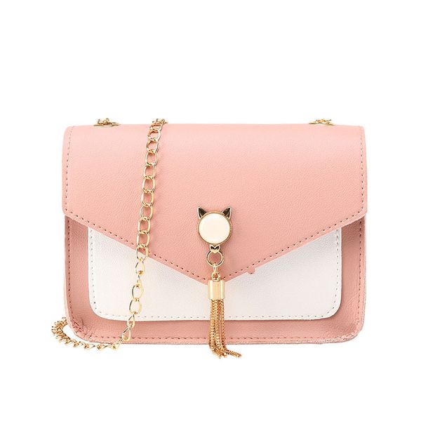 2020 fashion new korean version hit color tassel small square bag new product messenger bag female phone
2020 fashion new korean version hit color tassel small square bag new product messenger bag female phone