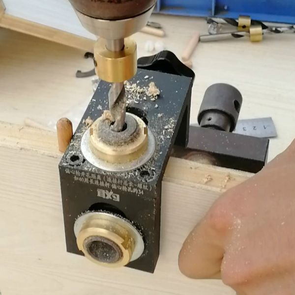 woodworking drilling guide dowel hole drilling guide jig drill locator kit carpentry positioner tools w/ step bits
woodworking drilling guide dowel hole drilling guide jig drill locator kit carpentry positioner tools w/ step bits