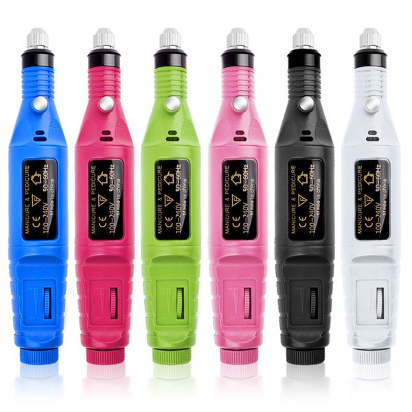 mini-pen electric nail polishing machine to remove dead skin and cocoon polishing nail tool kit gift 6 kinds of head, Silver
mini-pen electric nail polishing machine to remove dead skin and cocoon polishing nail tool kit gift 6 kinds of head, Silver