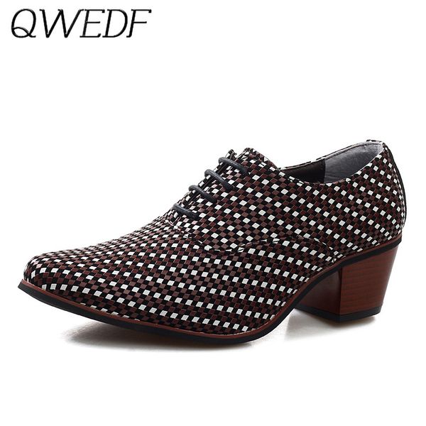 qwedf 2019 leather men dress shoes fashion pointed toe high heels oxford shoes heighten heels party prom bar wedding f4-99, Black
qwedf 2019 leather men dress shoes fashion pointed toe high heels oxford shoes heighten heels party prom bar wedding f4-99, Black