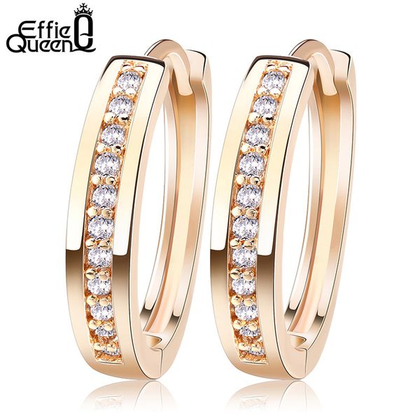 effie queen cute romantic style earrings jewelry gold -color paved with cubic zircon stud earrings for women dde34, Golden;silver
effie queen cute romantic style earrings jewelry gold -color paved with cubic zircon stud earrings for women dde34, Golden;silver