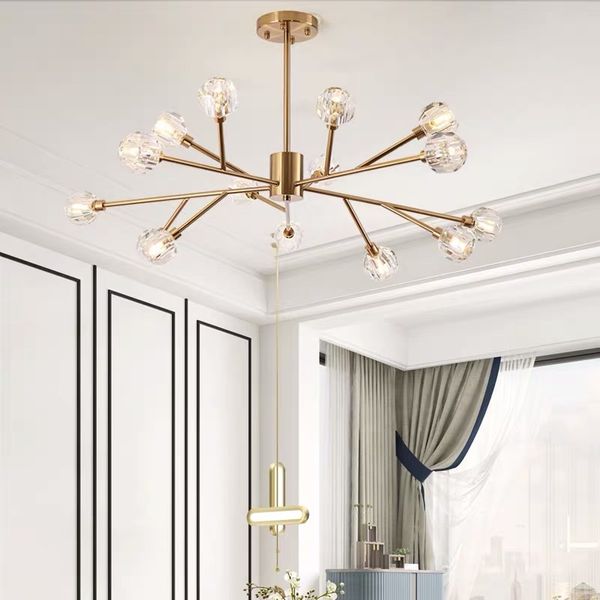 nordic minimalist chandelier lamp luxury crystal living room personality magic bean molecular lamp bedroom lighting 90-260v
nordic minimalist chandelier lamp luxury crystal living room personality magic bean molecular lamp bedroom lighting 90-260v