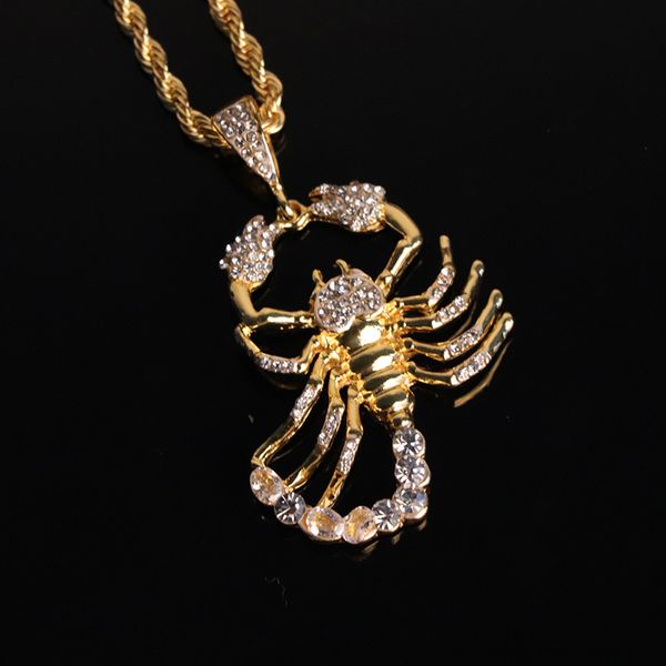 new arrival fashion hip hop jewelry scorpio long chain gold color scorpion pendant necklace for men/women punk rock jewelry gift, Silver
new arrival fashion hip hop jewelry scorpio long chain gold color scorpion pendant necklace for men/women punk rock jewelry gift, Silver