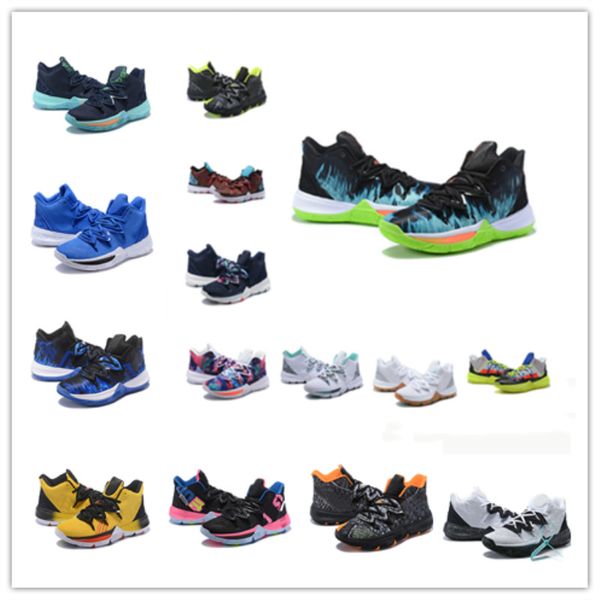 

2019 New Zoom 5V Friends Area 72 UFO Duke Oreo BHM ROKIT Basketball Shoes Men Concepts 5s PE Little Mountain CNY Ikhet Turbo Kyrie Sneakers