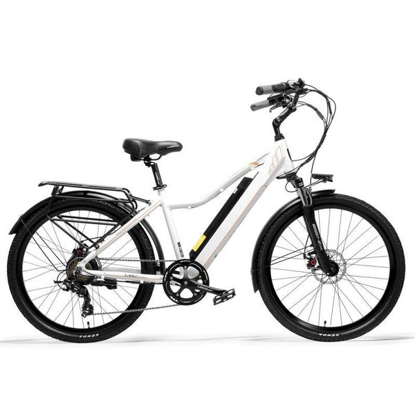 pard3.0 26 inch electric bicycle, 300w city bike, oil spring suspension fork, pedal assist bicycle, long endurance, Silver;blue
pard3.0 26 inch electric bicycle, 300w city bike, oil spring suspension fork, pedal assist bicycle, long endurance, Silver;blue