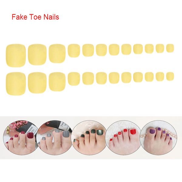 24 pcs 12 sizes fashion short full cover fake toe nails natural candy colorful press-on toenail artificial nail art tips for diy, Red;gold
24 pcs 12 sizes fashion short full cover fake toe nails natural candy colorful press-on toenail artificial nail art tips for diy, Red;gold