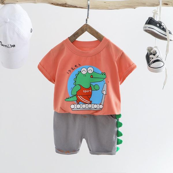 new baby boys summer suit wear 2 pcs/set dinosaur short t-shirt and pants ,20200321-16, White
new baby boys summer suit wear 2 pcs/set dinosaur short t-shirt and pants ,20200321-16, White