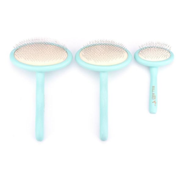 wooden dog brush & cat brush- slicker pet grooming brush- shedding grooming comb- dog shampoo tools- blue- large, medium & small
wooden dog brush & cat brush- slicker pet grooming brush- shedding grooming comb- dog shampoo tools- blue- large, medium & small