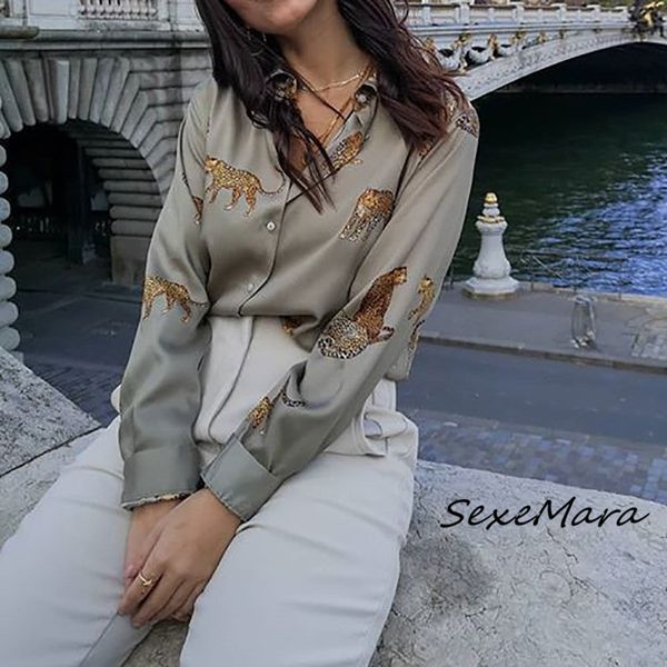 spring fashion korean style women shirts new 2020 casual print long sleeves blouses women, White
spring fashion korean style women shirts new 2020 casual print long sleeves blouses women, White