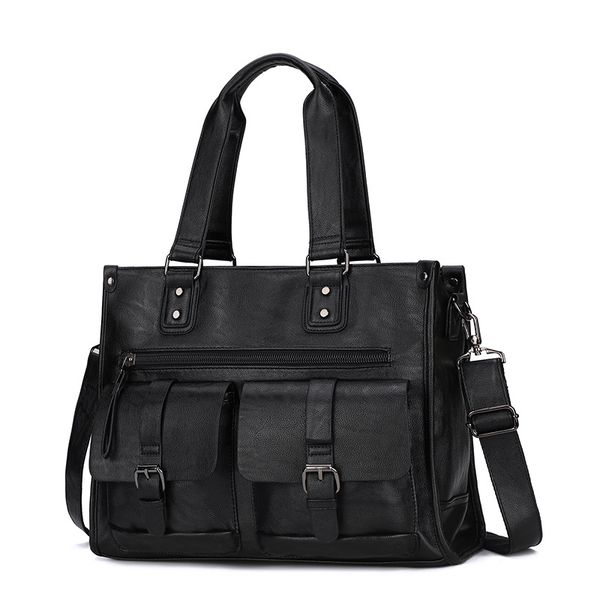 2019 new style men's fashion shoulder bag business briefcase casual handbag large capacity travel bag
2019 new style men's fashion shoulder bag business briefcase casual handbag large capacity travel bag