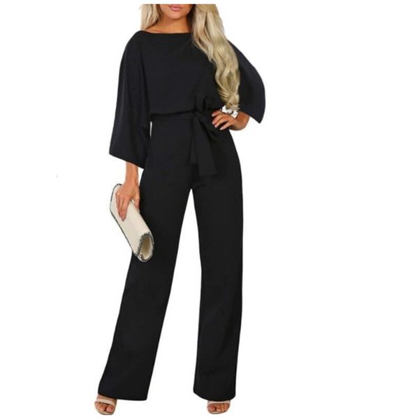 new rompers womens jumpsuit fashion 3/4 sleeve loose jumpsuits office lady wide leg pants ladiessolid color lace up overalls, Black;white
new rompers womens jumpsuit fashion 3/4 sleeve loose jumpsuits office lady wide leg pants ladiessolid color lace up overalls, Black;white