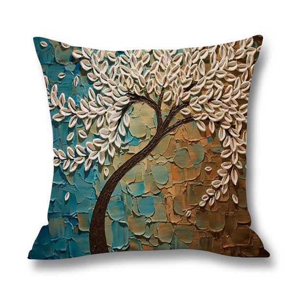 45*45cm printed cushion cover decorative oil painting tree printed pillowcover linen cotton square pillow cover sofa bed pillow cushion
45*45cm printed cushion cover decorative oil painting tree printed pillowcover linen cotton square pillow cover sofa bed pillow cushion