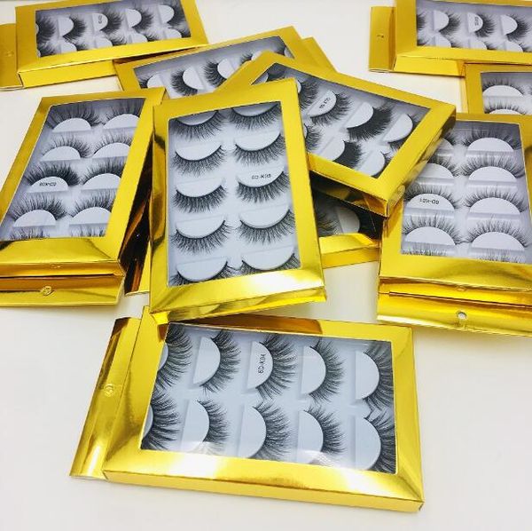 premium thick mink false eyelashes set 5 pairs natural long luxury gold packaging reusable hand-made fake lashes mink eye makeup
premium thick mink false eyelashes set 5 pairs natural long luxury gold packaging reusable hand-made fake lashes mink eye makeup