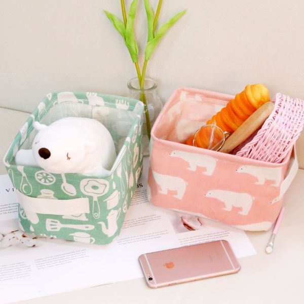 cotton linen deskstorage basket sundries storage box small cute table storage basket space-saving bags organizer 
cotton linen deskstorage basket sundries storage box small cute table storage basket space-saving bags organizer