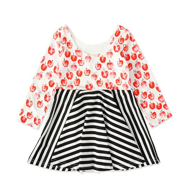 baby girl dress stripe patchwork long sleeve ins apple flower printed autumn costume princess dress new, Red;yellow
baby girl dress stripe patchwork long sleeve ins apple flower printed autumn costume princess dress new, Red;yellow