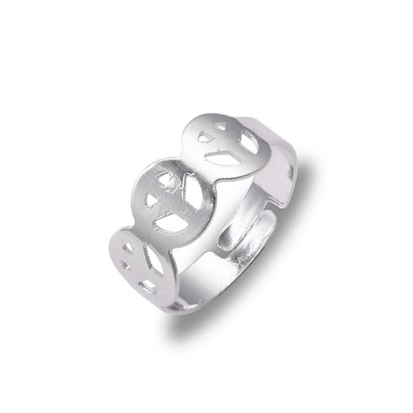 1pcs/lot peace sign round rings boho chic anillos hombre gothic jewelry gifts, Silver
1pcs/lot peace sign round rings boho chic anillos hombre gothic jewelry gifts, Silver