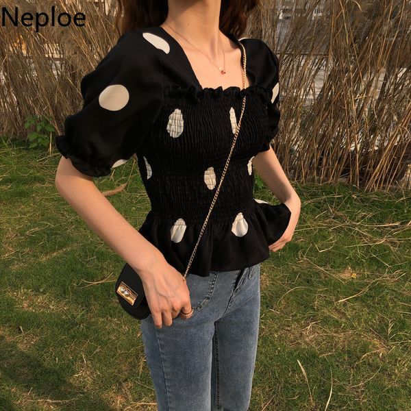 neploe polka dot chiffon blouse women spring 2020 korean v neck short sleeve blusa shirt elegant slim waist female 1a500, White
neploe polka dot chiffon blouse women spring 2020 korean v neck short sleeve blusa shirt elegant slim waist female 1a500, White