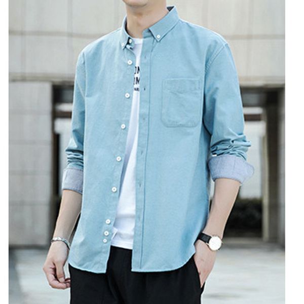men shirt 2019 winter warm fast fashion casual slim fit long sleeve shirt oxford compound fabric with fleece ing, White;black
men shirt 2019 winter warm fast fashion casual slim fit long sleeve shirt oxford compound fabric with fleece ing, White;black