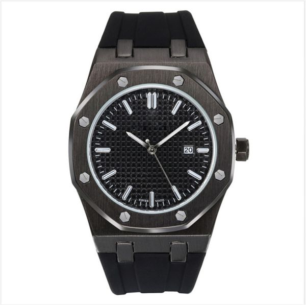 fashion mens womens luxe watches 41mm rubber strap sapphire stainless steel quartz movement male watch casual sport wristwatches 03, Slivery;brown
fashion mens womens luxe watches 41mm rubber strap sapphire stainless steel quartz movement male watch casual sport wristwatches 03, Slivery;brown