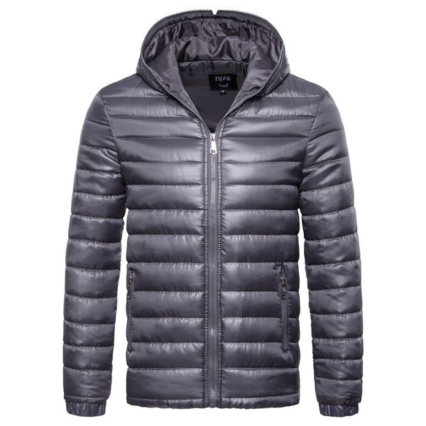 fall and winter men's casual cotton simple solid color hooded jacket down padded male, Black
fall and winter men's casual cotton simple solid color hooded jacket down padded male, Black