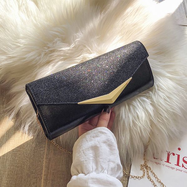 2020 new ladies bag envelope hardware clutch sequin dinner bag evening messenger casual
2020 new ladies bag envelope hardware clutch sequin dinner bag evening messenger casual
