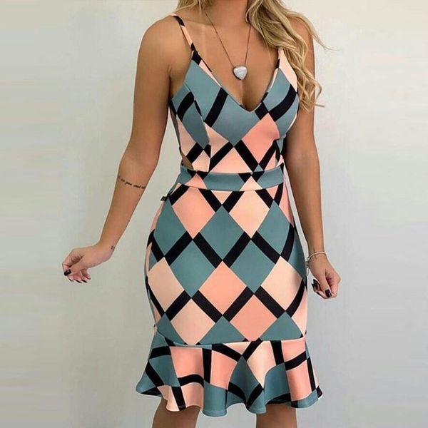 ruffle high waist women summer dress women mini plaid dress vintage party, Blue;gray
ruffle high waist women summer dress women mini plaid dress vintage party, Blue;gray