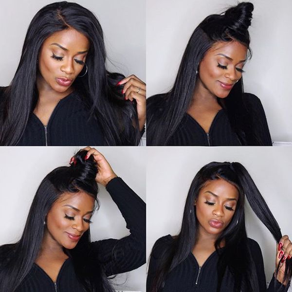 lace human hair wigs perruques de cheveux humains with baby hair 150% density brazilian straight remy lace front human hair wig, Black;brown
lace human hair wigs perruques de cheveux humains with baby hair 150% density brazilian straight remy lace front human hair wig, Black;brown