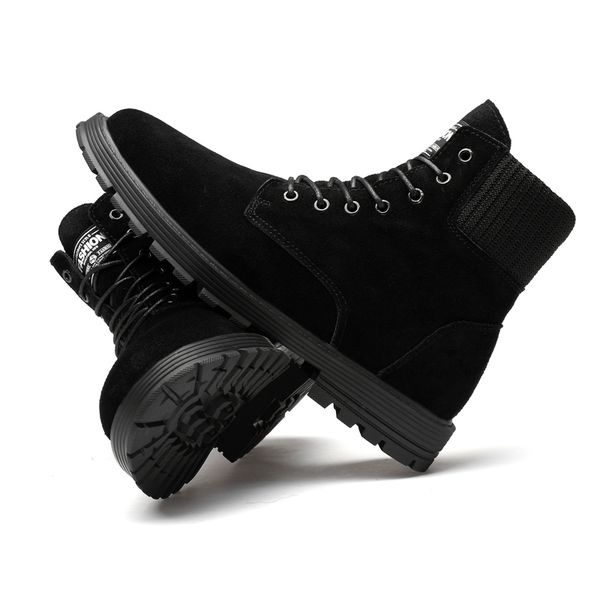 simple fashionable leisure men's boots winter shoes men men boots, Black
simple fashionable leisure men's boots winter shoes men men boots, Black