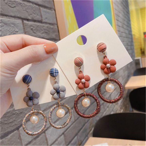 female woman girl dangle drop long earrings fall winter korean flower geometric 2019 fashion jewelry accessories-qqd5-w9, Silver
female woman girl dangle drop long earrings fall winter korean flower geometric 2019 fashion jewelry accessories-qqd5-w9, Silver