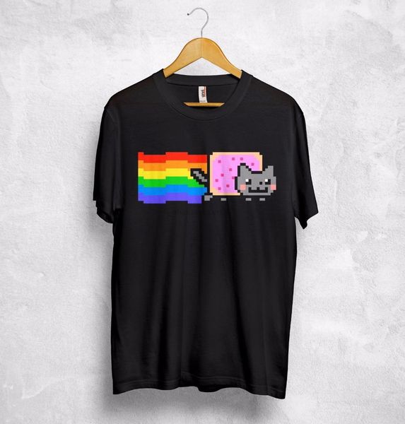 nyan kittent shirt youtube funny gift internet meme japanese song t shirt style fashion men t-shirts tee, White;black
nyan kittent shirt youtube funny gift internet meme japanese song t shirt style fashion men t-shirts tee, White;black