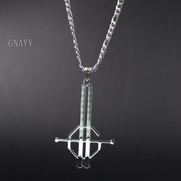 2019 new punk band rock jewelry 34*54mm ghost b.c. nameless ghoul king necklace stainless steel merch logo symbol curb chain 4mm 24 inch, Silver
2019 new punk band rock jewelry 34*54mm ghost b.c. nameless ghoul king necklace stainless steel merch logo symbol curb chain 4mm 24 inch, Silver