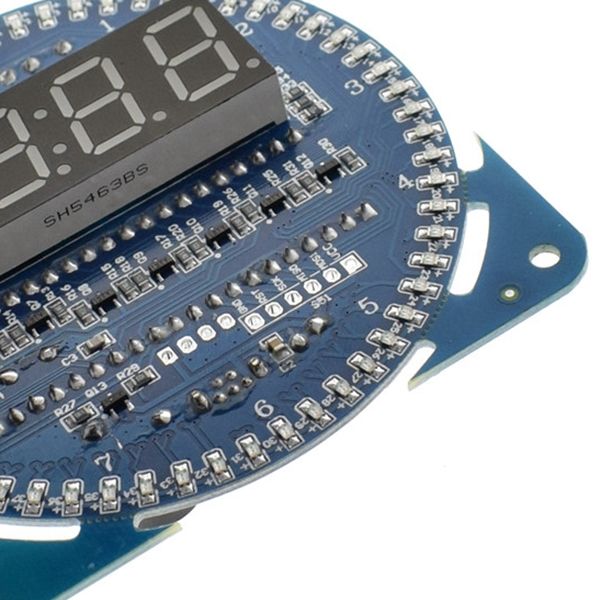 1pcs led electronic digital clock module ds1302 rotation led display 51 scm learning board other clocks accessories
1pcs led electronic digital clock module ds1302 rotation led display 51 scm learning board other clocks accessories