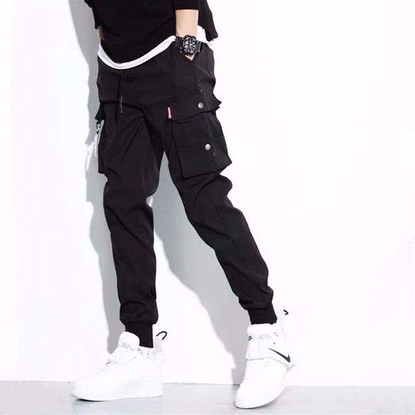man jogger camouflage side pockets loose style men's sweatpants fashion 2020 high street casual pants, Black
man jogger camouflage side pockets loose style men's sweatpants fashion 2020 high street casual pants, Black