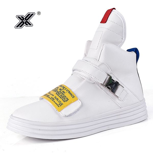 x fashion high sneakers men buckle footwear platform high casual shoes men white casual sneaker chaussures hommes 2020, Black
x fashion high sneakers men buckle footwear platform high casual shoes men white casual sneaker chaussures hommes 2020, Black