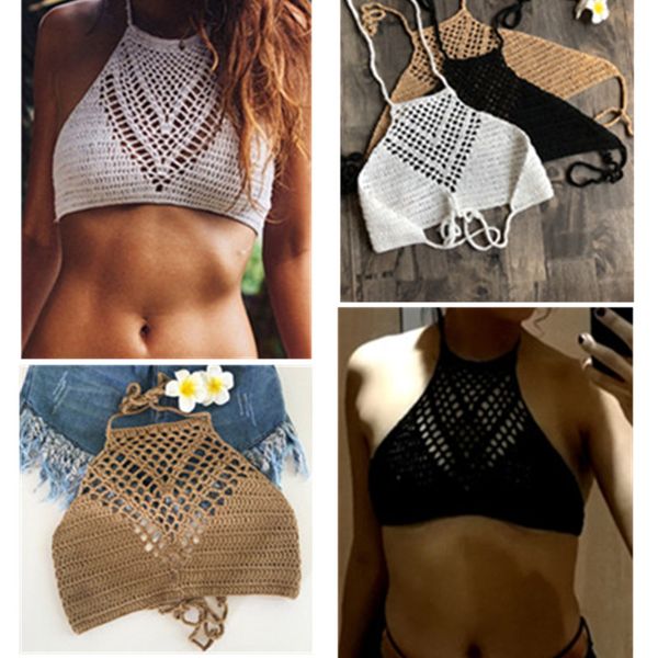 vintage crochet crop beachwear hollow out lace bralette knitting handmade y fitness cropped, Black;white
vintage crochet crop beachwear hollow out lace bralette knitting handmade y fitness cropped, Black;white