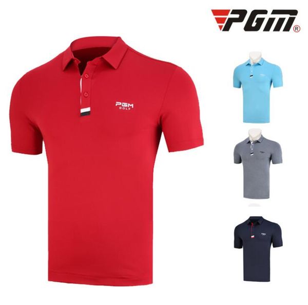 pgm men anti-sweat short sleeve golf t-shirt summer breathable training turn down collar golf sportswear d0773, Black;blue
pgm men anti-sweat short sleeve golf t-shirt summer breathable training turn down collar golf sportswear d0773, Black;blue