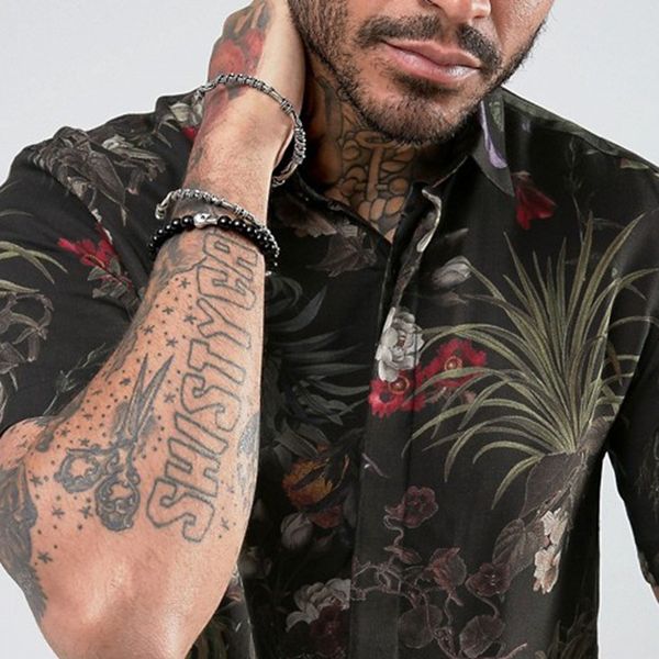 e-baihui 2021 plus size tshirts man mens summer dress shirts full print floral print mens polo shirts casual slim fit black shirt 3xl l149, White;black
e-baihui 2021 plus size tshirts man mens summer dress shirts full print floral print mens polo shirts casual slim fit black shirt 3xl l149, White;black