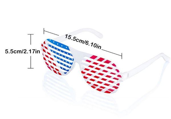 louver glasses full frame american flag glasses europe and america novel dance party holiday supplies gifts
louver glasses full frame american flag glasses europe and america novel dance party holiday supplies gifts