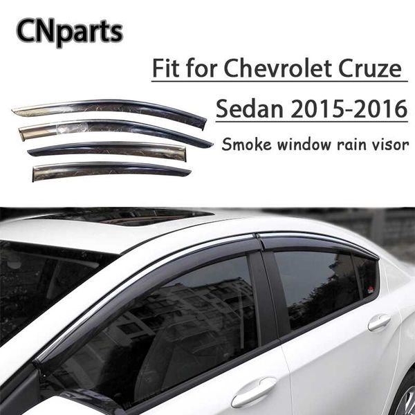 cnparts 4шт abs для chevrolet cruze sedan 2015 2016 smoke окна автомобиля солнцезащитный козырек keep fresh air конвекционные аксессуары
cnparts 4шт abs для chevrolet cruze sedan 2015 2016 smoke окна автомобиля солнцезащитный козырек keep fresh air конвекционные аксессуары