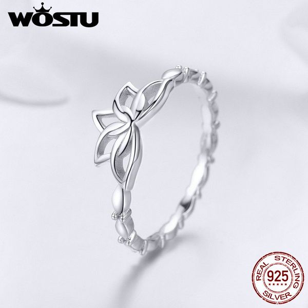 wostu 2019 original 925 sterling silver lotus flower rings for women fashion wedding ring jewelry gift fnr018
wostu 2019 original 925 sterling silver lotus flower rings for women fashion wedding ring jewelry gift fnr018